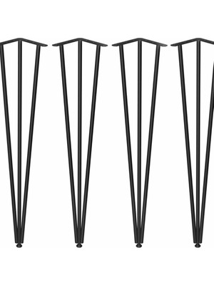 Misda Store Tel Masa Ayakları 4 Adet 70 cm Firkete Ayak