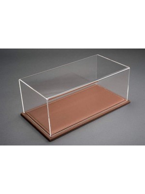 Misda Store Case 10011 Maranello 1:18 Ölçek Kahverengi Deri Tabanlı Sergileme Elemanı