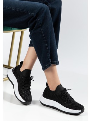 Suins Shoes Suins Veina Model Taş Işlemeli Kadın Spor Ayakkabı Sneaker