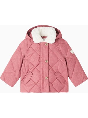 Bonpoint Janice Kapitone Kaz Tüyü Kapüşonlu Lüks Tasarım  Bebek Mont
