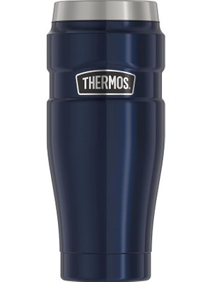 Leaf Shop SK1005 Stainless King Mug 0.47 Lt Lacivert Çelik Termos SK1005-MB4