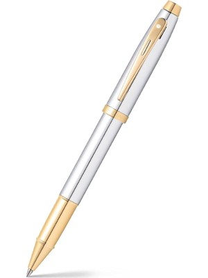 Leaf Shop 9340-1 100 Serisi Roller Kalem Parlak Krom Altın