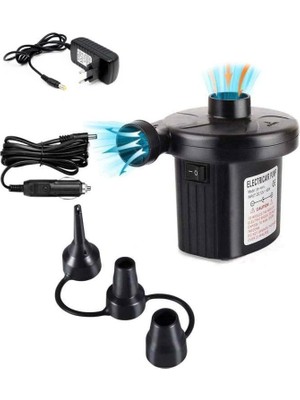 Misda Store Hava Pompası Şişme Yatak Vakumlu Poşet Hava Kompresörü