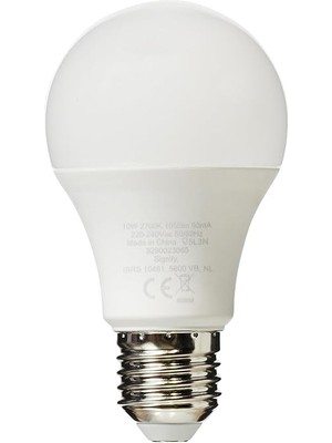 Misda Store 75W LED Ampul, 2700K Sarı Işık, E27 Normal Duy Sarı