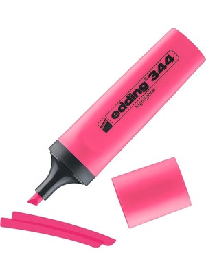Misda Store 344 Fosforlu Kalem - Pembe - 1 Fosforlu Kalem - 2-5 mm Kesik Ucu