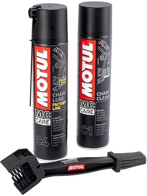 Leaf Shop Zincir Bakım C1 C4 Zincir Temizleme Fırçası Set