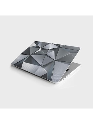 Misda Store Sticker Bilgisayar Notebook Pc Kaplama Etiketi 3D Metal