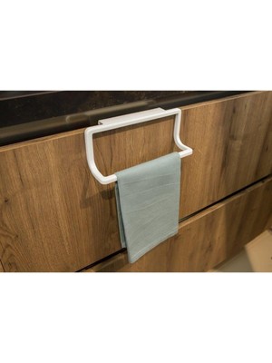 Misda Store Banyo Havlu Askısı-Beyaz