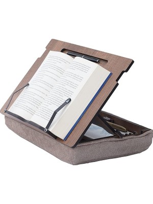 Misda Store Wood - MKOS41 Minderli Kitap Okuma Standı