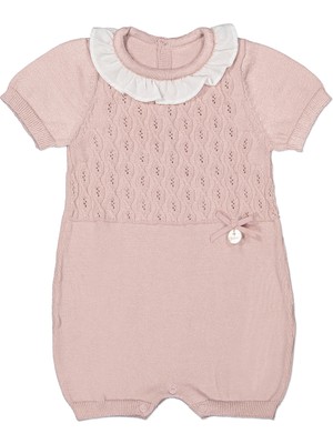 Bebetto Triko Golf Tulum (Burgu Desen) Gül Kurusu