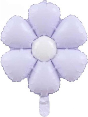 Misda Store Folyo Balon Makaron Lila 77X66 cm