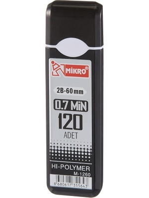 Misda Store M-1260 60 mm Kurşun Kalem Ucu 0.7 mm