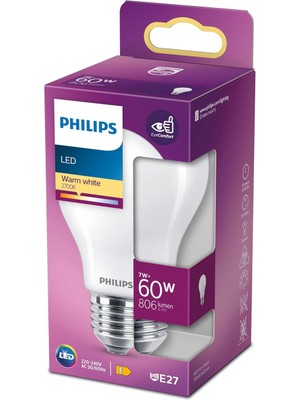 Misda Store LED Classic 60W A60 E27 Ww Fr Nd Rfsrt4