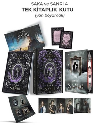 Aesco Saka ve Sanrı 4 - Tek Kitaplık Yan Boyamalı Kutu