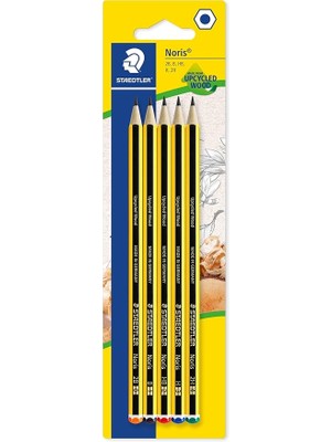 Misda Store 120S BK5D Noris Kurşun Kalem 5'li Blister 2b, B, Hb, H, 2h