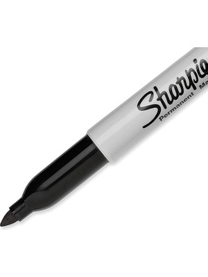 Misda Store Sharpie Fine Permanent Markör, Yuvarlak Uç - Siyah
