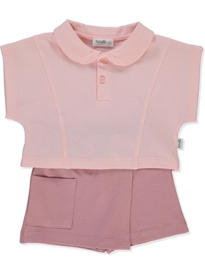 Bebetto Pike Şort Etek 2li Takım (Colorful Moment) Pembe