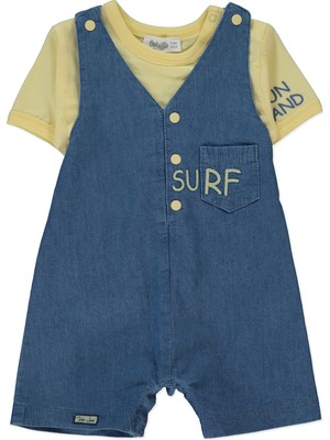 Bebetto Tencel Salopet 2li Takım (Wave Power) Mavi