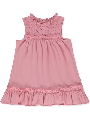 Bebetto Süprem Elbise (Lovely Flowers) Pembe