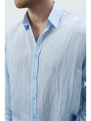 Dikey Dokulu "flow" Gömlek