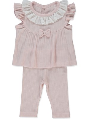 Bebetto Jakarlı Süprem Patiksiz Pijama Takımı 2li (Sweet Prıncess) Pembe