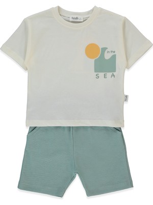 Bebetto Iki Ip Şort 2li Takım (In The Sea) Yeşil