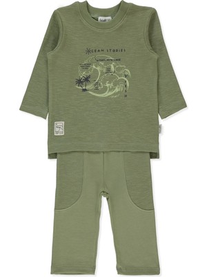 Bebetto Selanik Sweat 2li Takım (Surf) Yeşil
