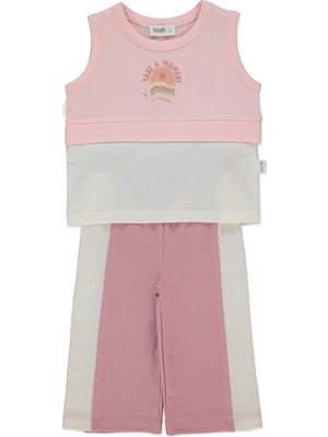 Bebetto Pike Pantolon 2li Takım (Colorful Moment) Pembe