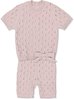 Bebetto Triko Şortlu Takım (Burgu Desen) Pembe