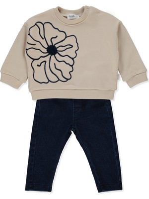 Bebetto Iki Ip Sweat 2li Takım (Festıve) Bej