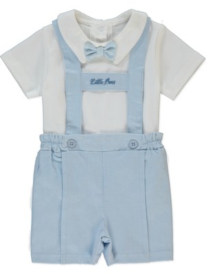 Bebetto Gabardin Salopet 2li Takım (Lıttle Boss) Mavi