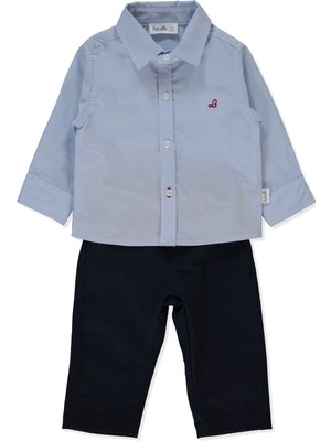 Bebetto Gabardin Pantolon 2li Takım (Classy Style) Lacivert