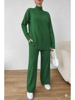 Aesco Kadın Uzun Kollu Triko Ikili Takım