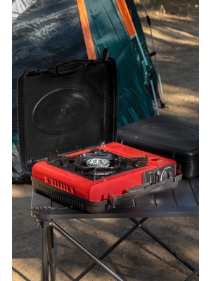 Nurcamp Tekli Portatif Ocak Siyah