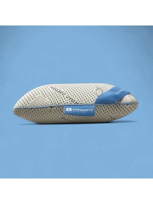 Misda Store Uykucu Comfort Organic Cotton Visco Yastık, 60X40/14, Bed Pillow, Organic Cotton