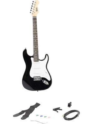 Misda Store RPH30WBS-BAG Profesyonel Elektro Gitar (Stand Gigbag Askı Capo Tuner Pena Kablo Yedek Tel)
