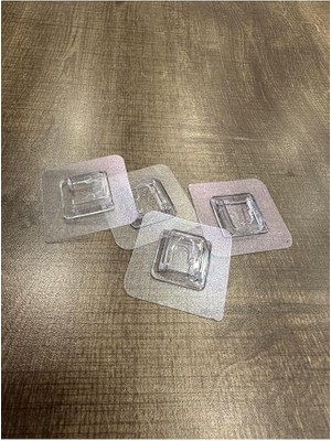 Misda Store Home Yedek Yapıştırıcı Sticker Duvar Yapışkan Sihirli Banyo Düzenleyici Yedek Yapıştırıcısı 4 Adet
