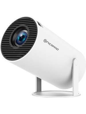 Misda Store NP315PLUS 4K ANDROID11 Bt5.0 Wifi6 200ANSI Lümen Ios/android Taşınabilir Akıllı LED Projeksiyon