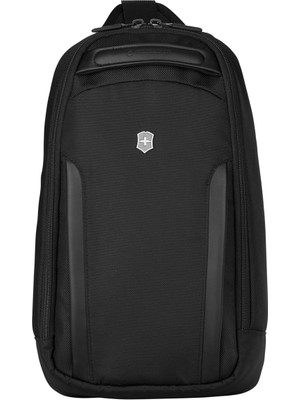 Misda Store Altmont Professional Tablet Sling, Tablet Bölmeli Omuz Çantası, Kadın/erkek, 10 Inç Tablet Bölmesi, 10 x 24 x 39 Cm, 8 L, Siyah, Mittelgroße, Omuz Çantası