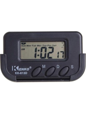 Misda Store KK-613D Dijital Küçük Masa-Araba Saati-Alarm-Kronometre