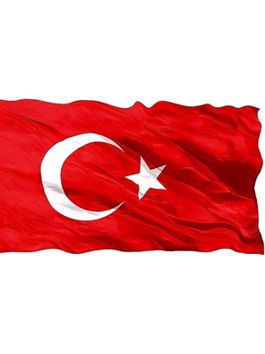 Misda Store Türk Bayrağı 50X75 cm – Kalın Alpaka Kumaş – Dayanıklı, Renk Solmaz, Çift Dikişli Türk Bayrağı