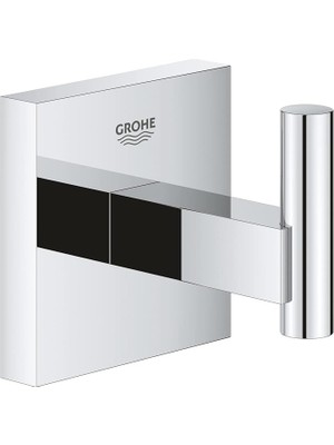 Misda Store Start Cube Quickfix Bornoz Askısı | Duş / Banyo Aksesuarları | Krom | 40961000