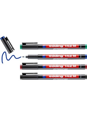 Misda Store 4-142-4 Ohp-Marker 142 M, Permanent, 1 Mm, Sortiert