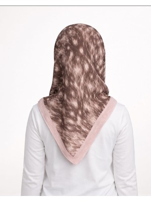 Pemira Kız Çocuk Pamuk Eşarp Desenli Çocuk Eşarp