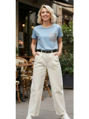 Pormago Taş Baskılı Tşört