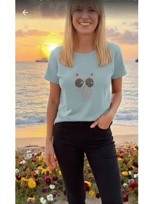 Pormago Kedi Figürlü Tşört