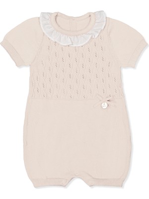 Bebetto Triko Golf Tulum (Burgu Desen) Ekru