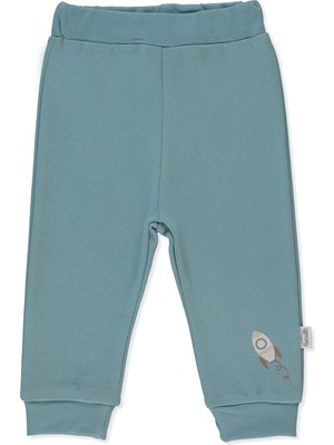 Bebetto Interlok Patiksiz Pantolon (To Space) Petrol Yeşil