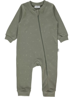 Bebetto Interlok Fermuarlı Patiksiz Tulum (Sweet Jumpsuıt/26) Yeşil