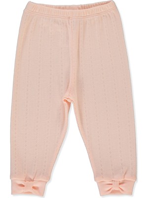 Bebetto Ajurlu Patiksiz Pantolon (Bloom) Pembe